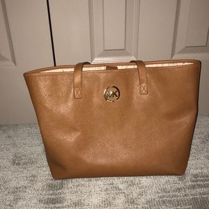 Michael Kors Brown Leather Bag